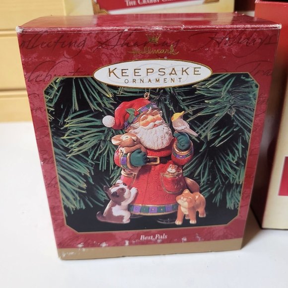 Keepsake Ornament 4 Hallmark Feliz Navidad Best Pals Our First Christmas Maxine - Picture 2 of 10